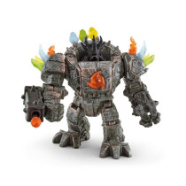 Master Robot et sa Mini Creature, coffret figurine robot de 20 pieces