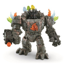 Master Robot et sa Mini Creature, coffret figurine robot de 20 pieces