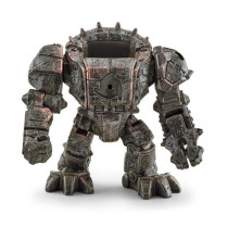 Master Robot et sa Mini Creature, coffret figurine robot de 20 pieces