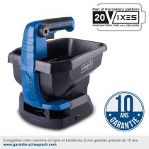 Epandeur sans fil C-GSP800-X - bac de 3,5L + capacité de surface 800m