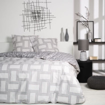 PARURE DE LIT TODAY - HOUSSE DE COUETTE 240X260 + 2 TAIES D OREILLER 6