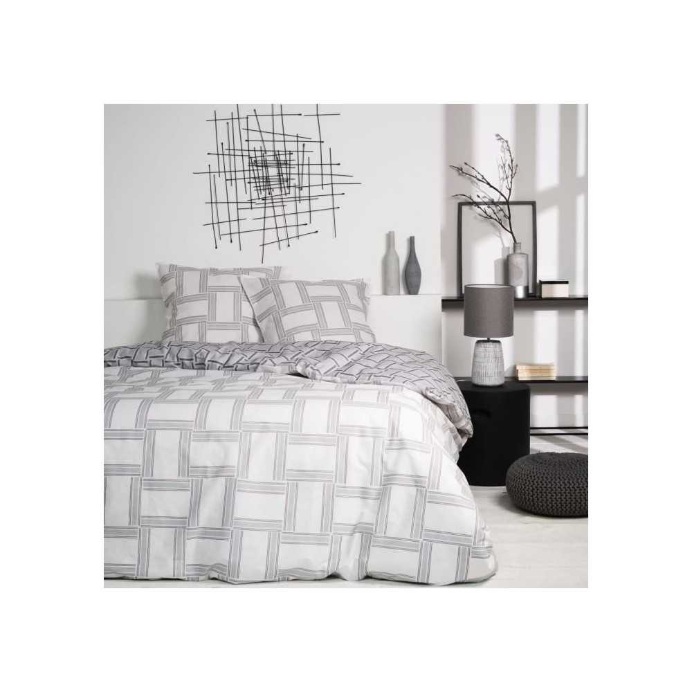 PARURE DE LIT TODAY - HOUSSE DE COUETTE 240X260 + 2 TAIES D OREILLER 6