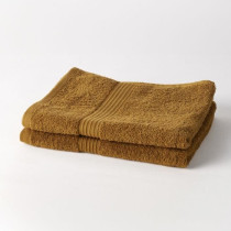 TODAY Essential - Lot de 2 serviettes de toilette 50x90 cm 100% Coton