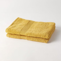 TODAY Essential - Lot de 2 serviettes de toilette 50x90 cm 100% Coton