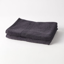TODAY Essential - Lot de 2 serviettes de toilette 50x90 cm 100% Coton