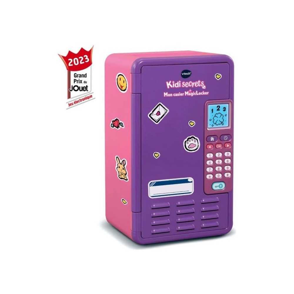 Casier MagicLocker VTECH KidiSecrets rose - 6-12 ans - Code secret a 6