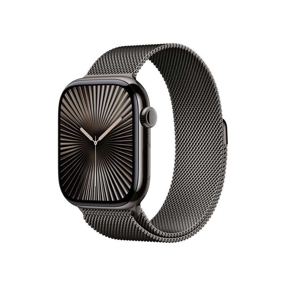 Apple Watch Series 10 GPS + Cellular - 46mm - Boîtier Slate Titanium