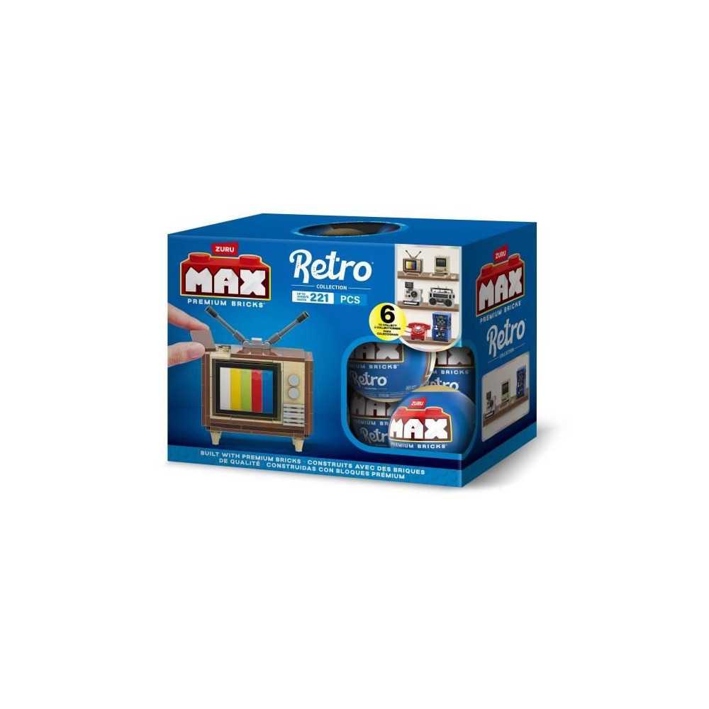 Set de construction - ZURU - Retro - 221 pieces - 6 designs - Ambiance