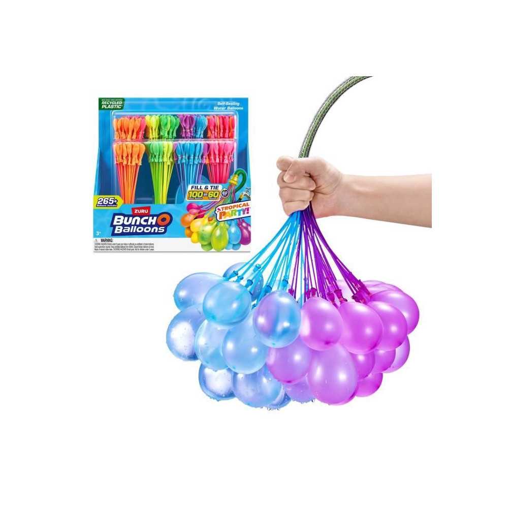 Ballons a eau - ZURU BUNCHO BALLOONS - Tropical Party - 265 ballons -
