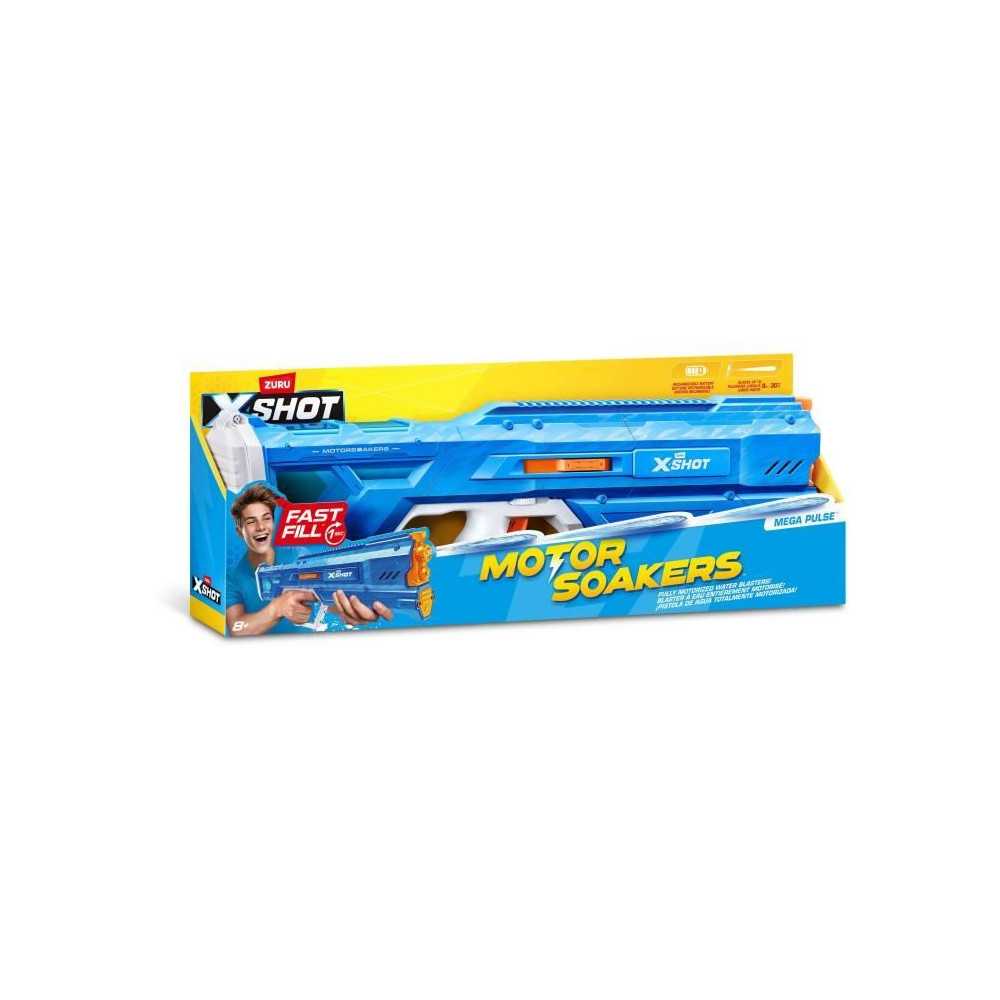 Pistolet a eau motorisé - ZURU - X-SHOT Mega Pulse - Remplissage rapi