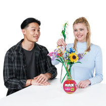 Set de construction - ZURU - Long Flowers - 243 pieces max - 10 design