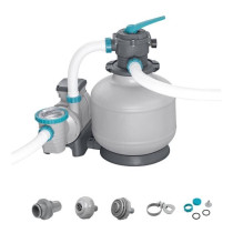 Filtre a sable / pompe de filtration pour piscine jusqu'a 66 m3 - Best