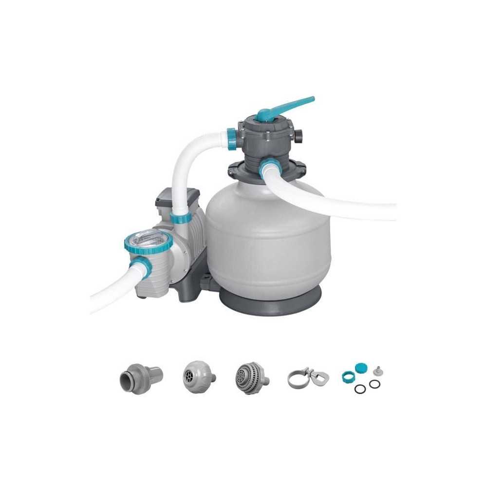 Filtre a sable / pompe de filtration pour piscine jusqu'a 66 m3 - Best