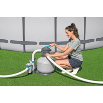 Filtre a sable / pompe de filtration pour piscine jusqu'a 66 m3 - Best