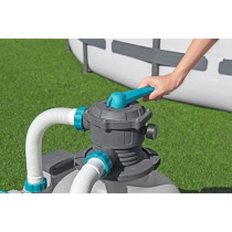 Filtre a sable / pompe de filtration pour piscine jusqu'a 66 m3 - Best