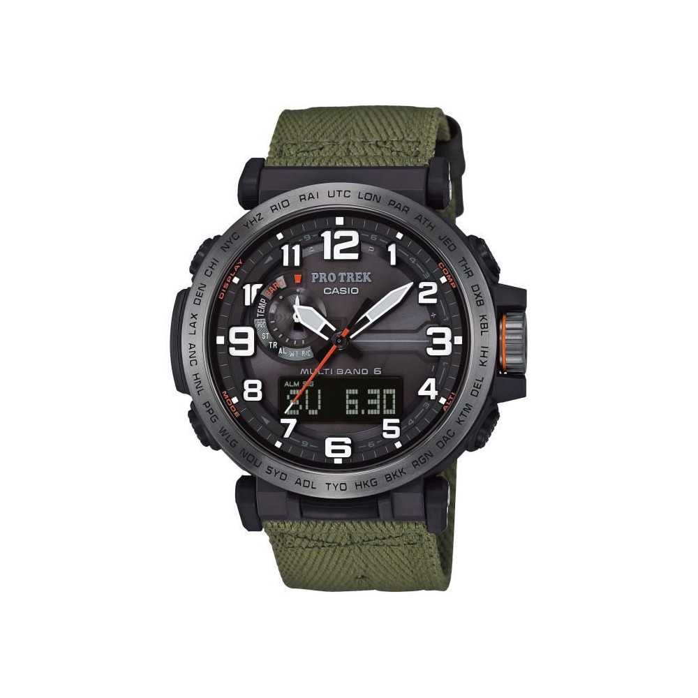 Montre - CASIO - PRW-6600YB-3ER - 51,6mm - Vert