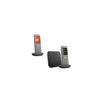 Téléphone Fixe sans fil - GIGASET CL 660 Duo Anthracite - Écran cou
