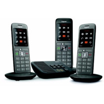 GIGASET Téléphone Fixe CL 660 A Trio Anthracite