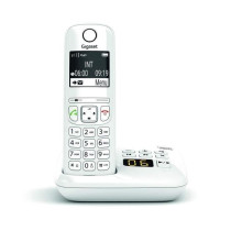 Téléphone Fixe AS690 A Blanc - GIGASET - Sans fil avec répondeur -