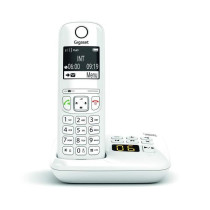 Téléphone Fixe AS690 A Blanc - GIGASET - Sans fil avec répondeur -