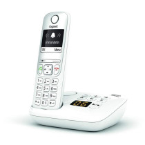 Téléphone Fixe AS690 A Blanc - GIGASET - Sans fil avec répondeur -