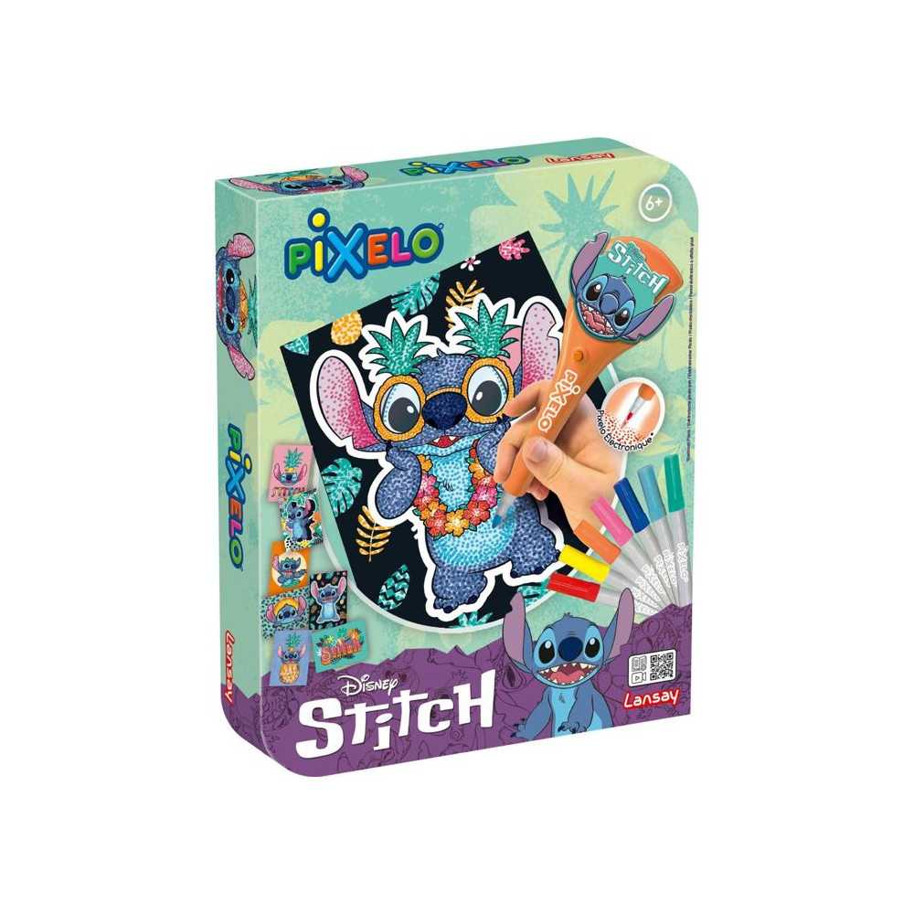 JOUET - LANSAY - Pixelo Stitch - 8 illustrations - Multicolor - Des 6