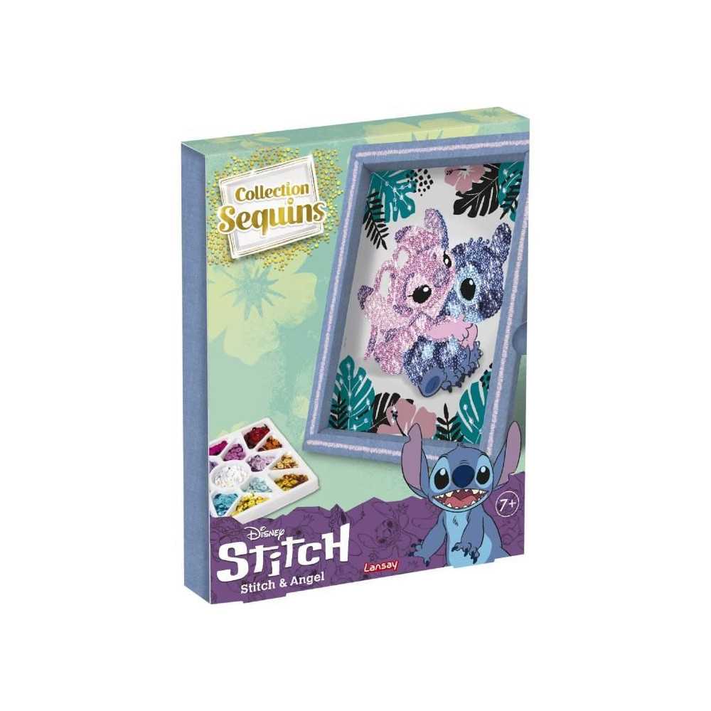 Jeu de création - LANSAY - Collection sequins - STITCH & ANGEL - Des