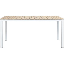 Table de jardin rectangulaire en bois d'Acacia - 6 personnes - l160 x