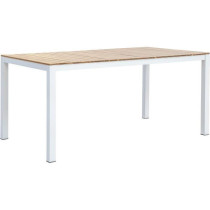 Table de jardin rectangulaire en bois d'Acacia - 6 personnes - l160 x