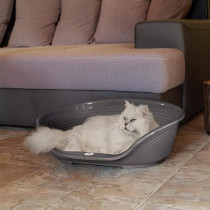 FERPLAST Panier pour chien plastique SIESTA Deluxe Taille 4 - 61,5x45x