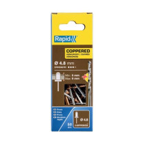 Rivets - Rapid - 5001467 - Aluminium - Cuivre - Ø 4,8x12 mm (50 pcs)