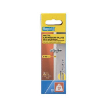 Bouchons d'expansion métalliques - Rapid - Modele 5001549 - Ø11x37 -