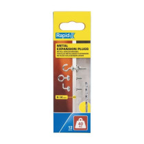Bouchons d'expansion - Rapid - 5001557 - Métalliques - Ø11x37 - Lot