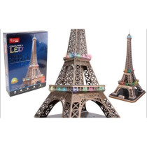 Puzzle 3D lumineux - Tout Eiffel - Jeu de construction - EXPLORA - 84