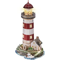 Puzzle 3D lumineux - Phare - Jeu de construction - EXPLORA - 72 pieces