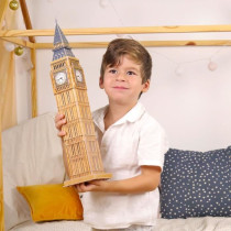 Puzzle 3D - Big Ben - Jeu de construction - EXPLORA - 44 pieces - Des
