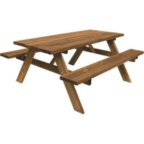 Table forestiere - Pin du Nord PEFC - 8 personnes - EKJU