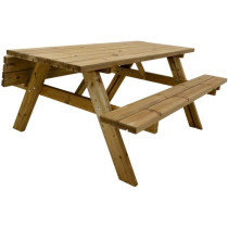 Table forestiere - Pin du Nord PEFC - 8 personnes - EKJU