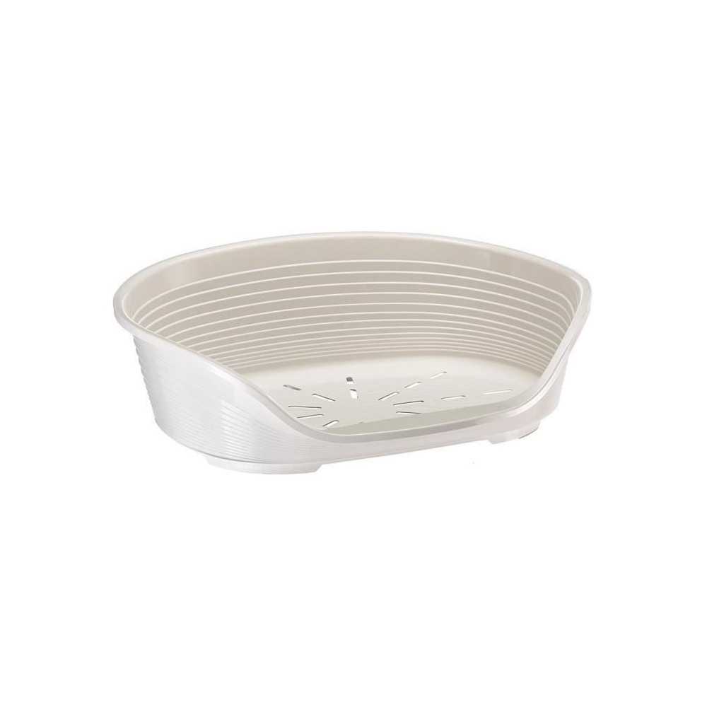 FERPLAST Corbeille Siesta Deluxe 10 - 93,5x68x28,5 cm - Blanc - Pour c