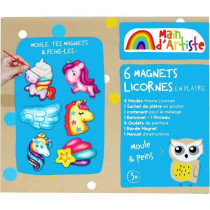 Kit de création de magnets Licorne - Loisir Créatif - MAIN D'ARTISTE