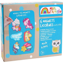 Kit de création de magnets Licorne - Loisir Créatif - MAIN D'ARTISTE
