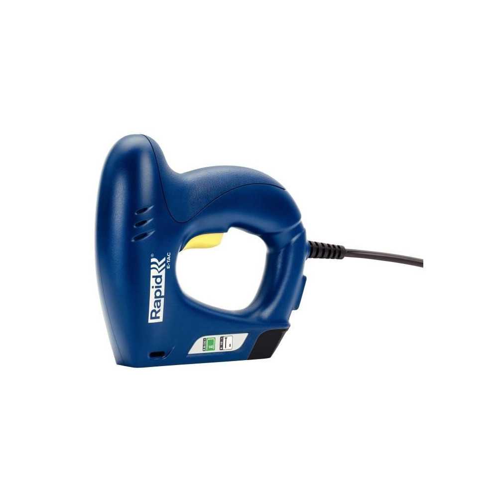 Agrafeuse-cloueuse - Rapid - E-TAC Dual - Filaire - Electrique - Confo