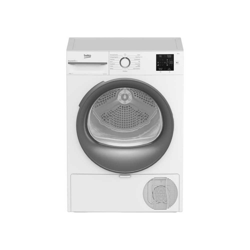 Seche-linge pompe a chaleur BEKO D3H19302W - 9 kg - L60cm - Classe A++