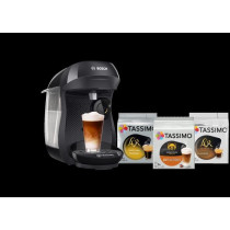 Bundle Tassimo - 1 machine a café Happy noir + 3 packs de T- Discs -