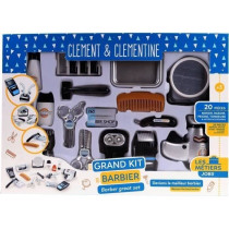 Set coiffeur - Jeu d'imitation Barbier - CLEMENT CLEMENTINE - Tondeuse
