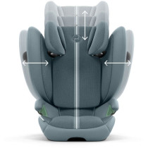 Siege auto - CYBEX - Solution G2 i-Fix Plus Fabric - Stormy Blue