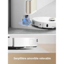 DREAME L40 Ultra Robot Aspirateur Laveur avec Serpilliere Amovible et