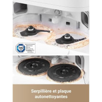 DREAME L40 Ultra Robot Aspirateur Laveur avec Serpilliere Amovible et