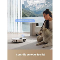 DREAME L40 Ultra Robot Aspirateur Laveur avec Serpilliere Amovible et