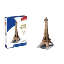 Puzzle 3D - Tout Eiffel - Jeu de construction - EXPLORA - 39 pieces -